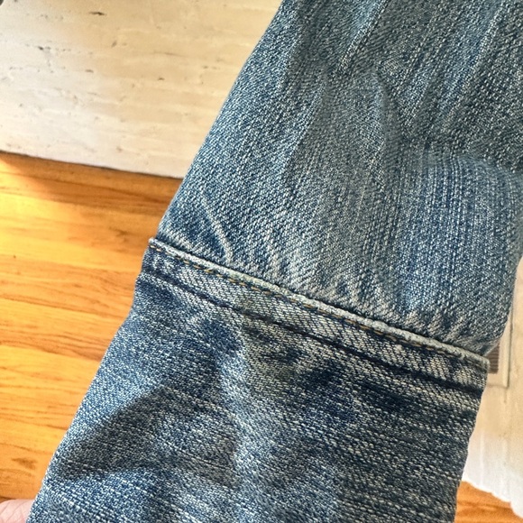 Vintage Levi’s Strauss Denim Jacket 327F Made in USA April 2001 Size Small - Picture 7 of 7